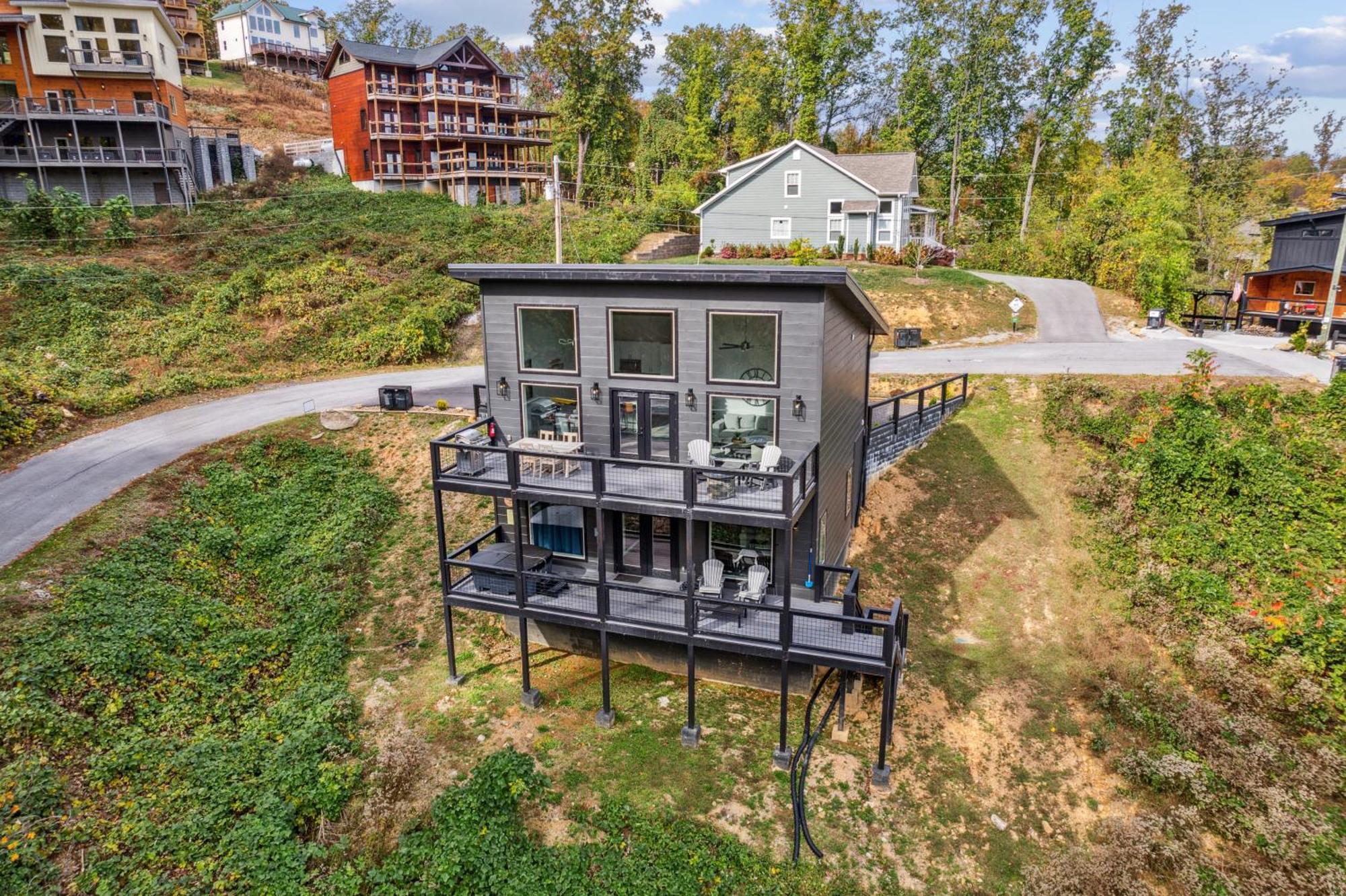 Sunset Chalet Cabin Gatlinburg Buitenkant foto